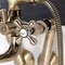 Kingston Brass KS229AB Tub Wall Mount Clawfoot Tub Faucet with Hand Shower, Antique Brass KS229AB - alternate 5